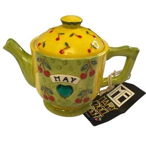Mary Engelbreit "May" Mini Teapot / Trinket Holder (Enesco 2005) by Enesco